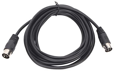Cavo DIN 6 PIN, 6 PIN DIN Maschio a Maschio Adattatore AV Presa per Dispositivi Digitali, 9.8ft