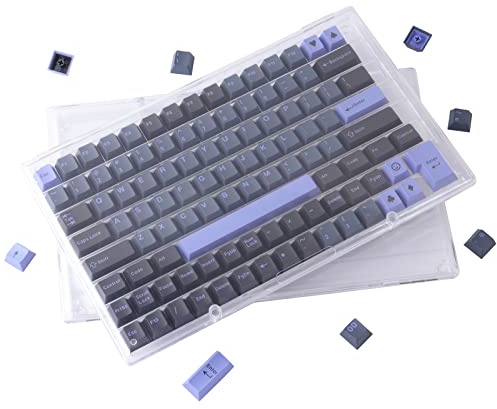 Keycaps Storage Box ABS Material Transparent Magnetic Opening Display Box for 104 keys XDA OEM Cherry SA DSA Profile Mechanical Keyboard Keycaps