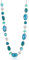 FULU AUTUMN Lange Perlenkette Damen Boho Lange Stein Kette Statement Schmuck Beste Freundin Geschenke(10-Sea green)