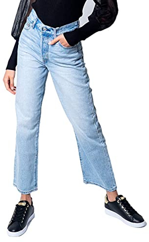 Levi's Damen Ribcage Straight Ankle Jeans