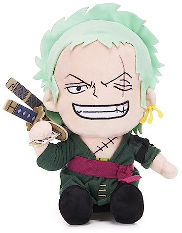 Posh Paws 27152 One Piece Anime 25 cm Roronoa Zoro Plüschtier