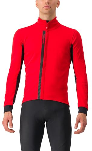 CASTELLI 4523508-023 ENTRATA JACKET Jacket Unisex RED/BLACK LIGHT BLACK Größe L