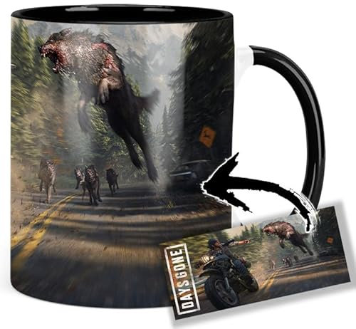 Days Gone Deacon St John Samuel Witwer A Tasse Innen & Henkel Schwarz Keramikbecher Mug