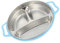 CHILDWEET Kid Divided Serving Plate Sectioned Storage Plate for Kids Divided Dinner Plate Ideal for Balanced Meals and Portion Control for Toddlers and Young Children