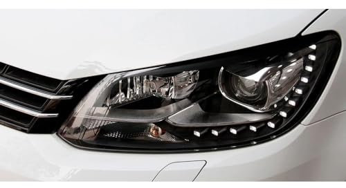 UPIKIT kompatibel mit Auto Scheinwerfer Streuscheiben Frontscheinwerfer Streuscheibe für VW Touran 2011 2012 2013 2014 2015,Left