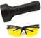 Herramienta de detección de fugas de aire acondicionado, linterna LED Pro 68 con lentes de protección UV, herramienta profesional para coche, kit de detección de fugas de tinte UV AC