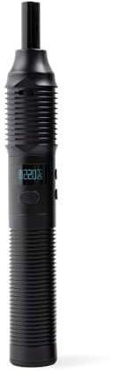 HIZEN Stilus Pro Max Vaporizer Onyx Black – Konvektion, XXL Heizkammer | XXL Heizkammer, 18650 Wechselakku, USB-C, 80–200 °C, Soft-Z-Konvektionsheizsystem, entwickelt in Deutschland