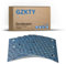 GZKTY 70 Stück Schleifpapier klett, 6 Loch, 115x101mm, Körnung 120, für DBO484Z & DBO480Z Schwingschleifer