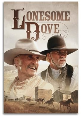 nshdahns Poster Lonesome Dove, Vintage-Kunst, Raumdekoration, ästhetisches Schlafzimmer-Poster für Schlafzimmer, 30 x 45 cm, ungerahmter Stil