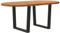 vidaXL Esstisch Hellbraun 180x90x74 cm Massivholz Eiche Oval, Küchentisch, Restauranttisch, Tisch Restaurant, Esszimmertisch, Bistrotisch