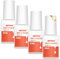 4 * 4ml Colle à Ongles,Professionnelle Colle Ongle,Rapide Faux Ongles Colle