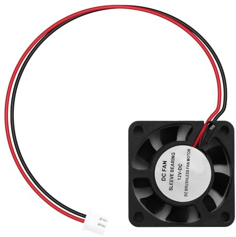 Jrifedptry 40mm x 40mm x 10mm 4010 9 Blade Brushless DC 12V Cooling Fan