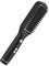 BATHVEVE Brosse Lissante Chauffante Professionnelle Avec Températures Réglables Idéale Pour Types De Cheveux Et Barbes Pratique Pour Voyage Et Utilisation Quotidienne