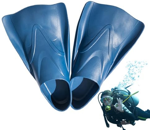 Pinne da nuoto | Pinne da piscina, pinne corte portatili per immersioni, per allenamento per snorkeling e nuoto, per adulti e donne