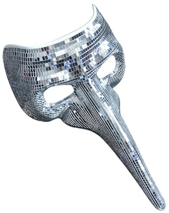 Piceioep Pico de nariz larga único para fiestas, suministros de decoración de disfraces, Halloween, máscaras, cosplay, joyería para mujeres y hombres, disfraz de festival