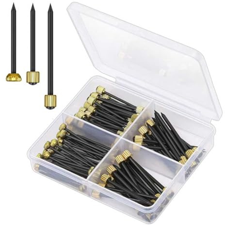 75 Pack Picture Nails for Hard Walls, Masonry Nails, Panel Pins | Wall nails for picture frames, mirrors and wall decor, secure hanging on hard surfaces, essential hardware accessories