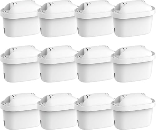 Hyggetech Filterkartuschen Ersatz für Brita Maxtra+ Plus, Maxtra Pro All-in-1 Wasserfilter, Merella Cool, Mavea Elemaris XL, für Brita Universal Filterkartusche, NSF-zertifizierter 12er-Pack