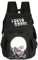 INNTURT Klassischer Ken Kaneki Rucksack aus Segeltuch, Schwarz, Large, Rucksack Rucksäcke