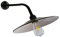 Industrie Wandleuchte Außen Schwarz Grün Metall Schirm Wandlampe Vintage Antik E27 Edison Glühbirne Wandlichter Außenlampe für Treppen Flur Terrassen Aussenwand Innenhöfe Garten Wandbeleuchtung φ30CM