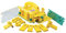 MICROJIG GRR-Ripper GR-281 Complete 3D Pushblock System, Yellow