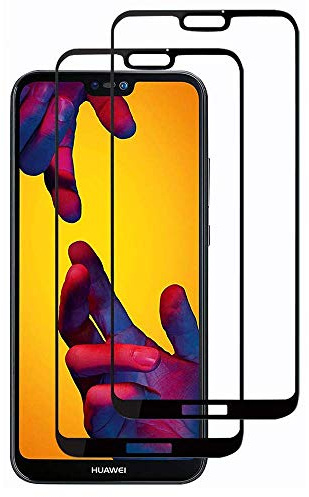 iGlobalmarket [2 Unidades] Protector de Pantalla compatible para Huawei P20 Lite, Cristal Templado, sin burbujas, Alta Definicion, 9H Dureza, Resistente a Arañazos