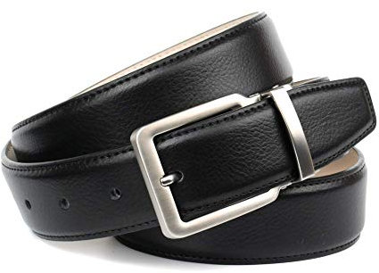 Anthoni Crown Herren L1PN.T10 Gürtel, Schwarz (Schwarz 010), 678 (Herstellergröße: 110)