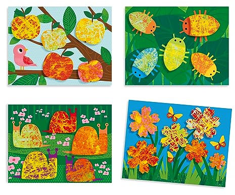 DJECO- Pintura Pintar Con canicas Peintures, DJ09685