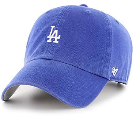 '47 Brand Clean Up Base Runner Strapback Cap LA Dodgers B-BSRNR12GWS-RYA Blau, Size:OneSize