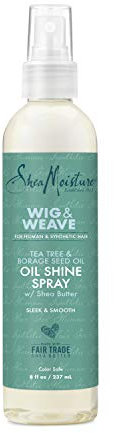 SheaMoisture WIG & WEAVE TEA TREE & BORAGE SEED OIL OIL SHINE SPRAY