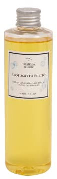Cristiana Bellodi | Profumo per Bucato con Note Agrumate e Fiorite | concentrato per Lavatrice 250ml | 50 lavaggi