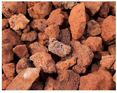 JARDIN202 - Piedra de Grava Volcánica | Saco de 20 litros | 4 Sacos de 12/25 -