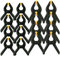 16 Pièces Pinces à Ressort, 2 Pouces/3 Pouces Pinces Clips, Pince de Serrage Serre-joint pour Travaux du Bois et Studio de Photographie