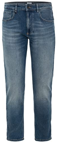 camel active Herren Tapered Fit Jeans mit Smartphone Tasche Blau, menswear-31/32