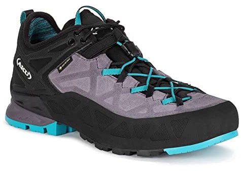 AKU Damen Rock Dfs GTX W's Wanderschuhe, Hellgrau/Türkis, 37