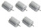 Pxyelec DC Motor 3V-12V 280 Mikromotor 42x24mm für RC Boot Modell Spielzeug Diy (5 Stück)