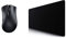 Razer DeathAdder V2 X Hyperspeed - Ergonomische Wireless Gaming Maus für PC/Mac Schwarz & TITANWOLF - XXL Speed Gaming Mauspad Titanwolf Schwarz 900 x 400mm - XXL Mousepad