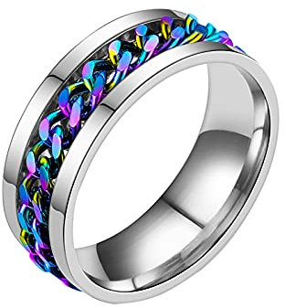 Rubu22a Kette Flaschenring Ring Rotation Set Opener Ring Bier Flaschenöffner Bierringe Ringe Werfen Outdoor