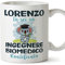 Mugffins Tazza Personalizzata in ceramica per INGEGNERE BIOMEDICO uomo 11 oz / 350 ml - In italiano - Koalificati Personalizzati - Idea regalo per compleanno, anniversario, natale, laurea
