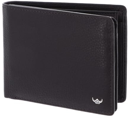 Golden Head Leder Geldbörse Capri RFID Protect Scheintasche 1420 Dunkelbraun