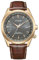 CITIZEN Men's Analog Quarz Uhr mit Leder Armband CB0273-11H