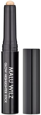 Malu Wilz Glow Highlighter Stick - Make-up Highlighter für glamourös seidigen Glanz, Bringt das Gesicht zum Strahlen. Enthält pflegendes Vitamin E