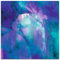 ARTland Wanddeko Glasbilder Wandbild Glas Bild 40x40 cm Abstrakte Deko Komposition Licht Blau Türkis Violett U5GC