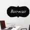 Ambiance Sticker Kreidetafel – Wandsticker, selbstklebend, abwischbar, Blasendesign, 75 x 140 cm