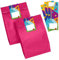 Minkocards 12 Geschenktüten (pink) + 12 Aufkleber Klettern Bouldern Geschenktüten für Mitgebsel Mädchen Jungen Gastgeschenk einpacken beim Kindergeburtstag Mädchengeburtstag Jungengeburtstag