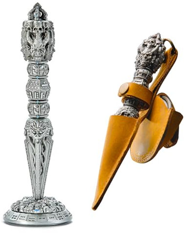 Dadi a bacchetta unici DND Dadi Spinner Cranio Dadi Torre Roulette Dadi Dungeons and Dragons Set di dadi meccanici D&D Set di dadi in metallo D&D Set di dadi per gioco di ruolo Giochi a tema Steampunk