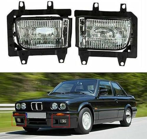 GOPC Helle Auto-Nebelscheinwerfer,kompatibel mit BMW E30 318I 325I 325E, Auto-Nebelscheinwerfer-Baugruppen