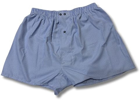 Generico Forte - 6 Boxer Uomo Cotone 100 per Cento in Tessuto Popeline Made in Italy, Colorazioni Assortite, Mutande Uomo Cotone, Taglie dalla S alla 5XL Intimo Uomo, Underwear Uomo (XXL)