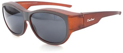 DanCarol DC-POL-2035-C7-B Die Überbrille, ideal für Brillenträger -mit Polarisierte Gläser