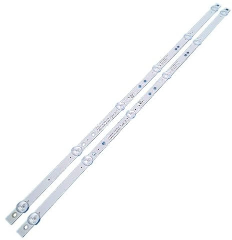 EUETVEXERK 2PCS LED Backlight Strip For 32PHS4062/60 PANASONIC TX-32FR250K 2T-C32ACSA K320WDX A1 A2 A B Type 4708-K320WD-A2113N01 A1113N11 TV light strip
