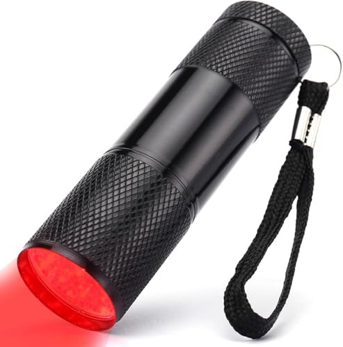 Torcia a 9 LED con luce rossa a 670 nm contro il deterioramento della vista